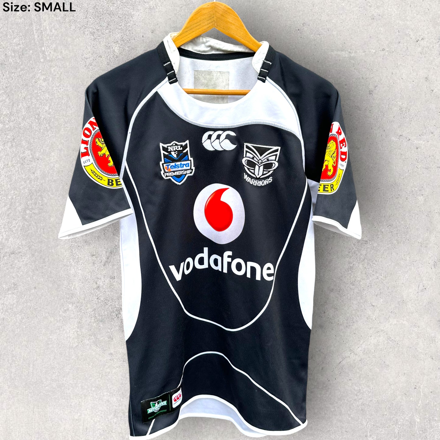 NEW ZEALAND WARRIORS 2010 HOME JERSEY