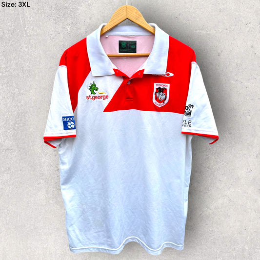 ST GEORGE ILLAWARRA DRAGONS CLASSIC MEDIA POLO