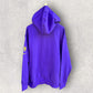 LA LAKERS NIKE CROSS ZIP PURPLE HOODED JUMPER