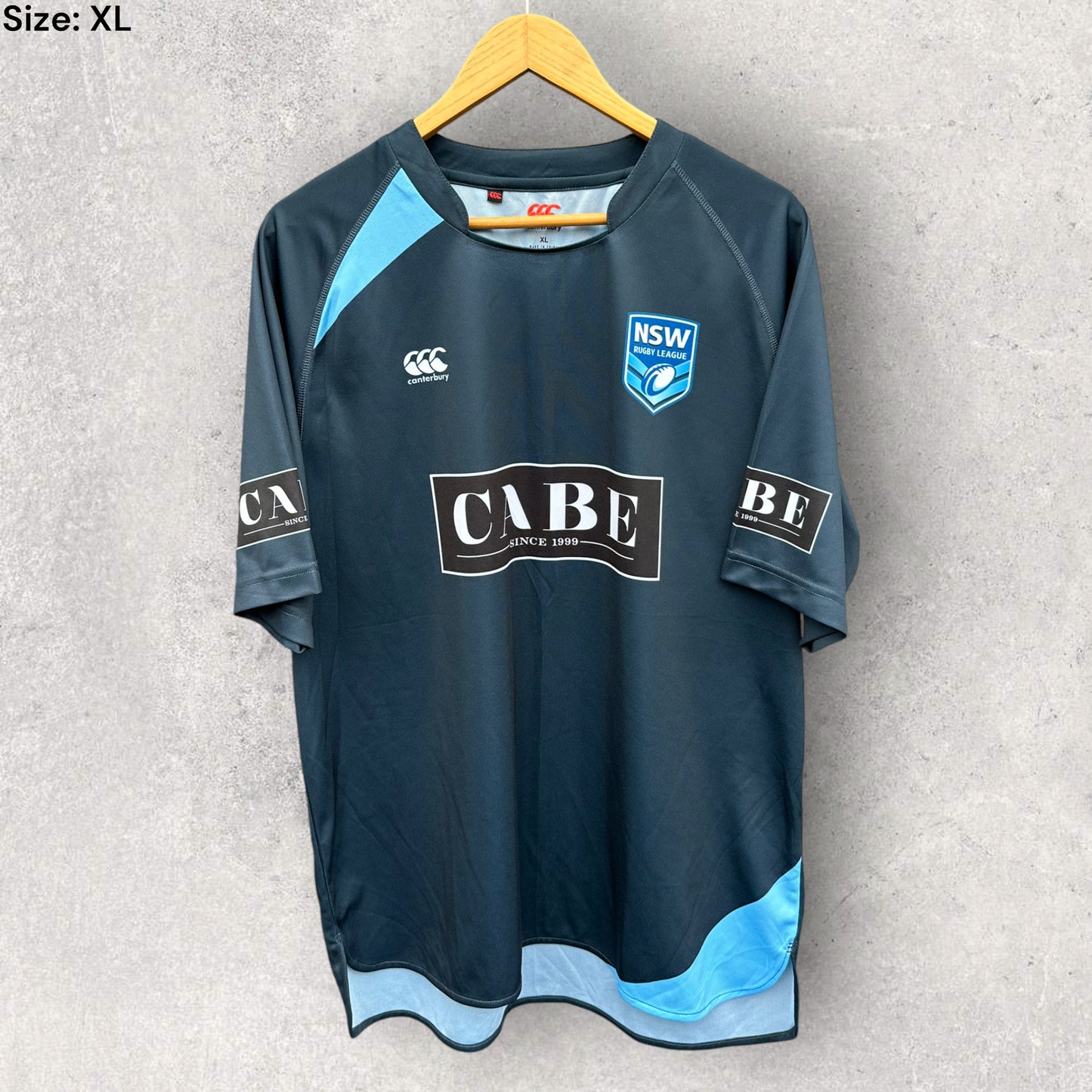 NSW BLUES U20 PLAYER ISSUED TRAINING SHIRT