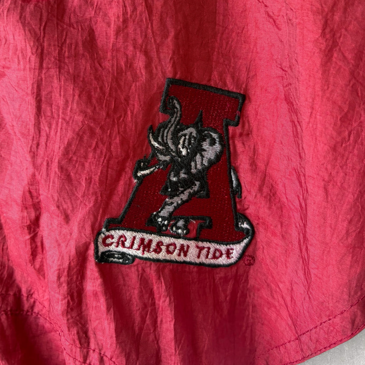 Alabama Crimson Tide NG Windbreaker NCAA Vintage College Jacket