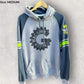 Canberra Raiders ISC Staff issued Green Machine Grey Hooded Jumper