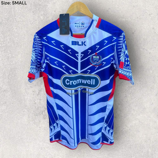 SAMOA BLK RUGBY UNION SHORT SLEEVE JERSEY BRAND NEW WITH TAGS
