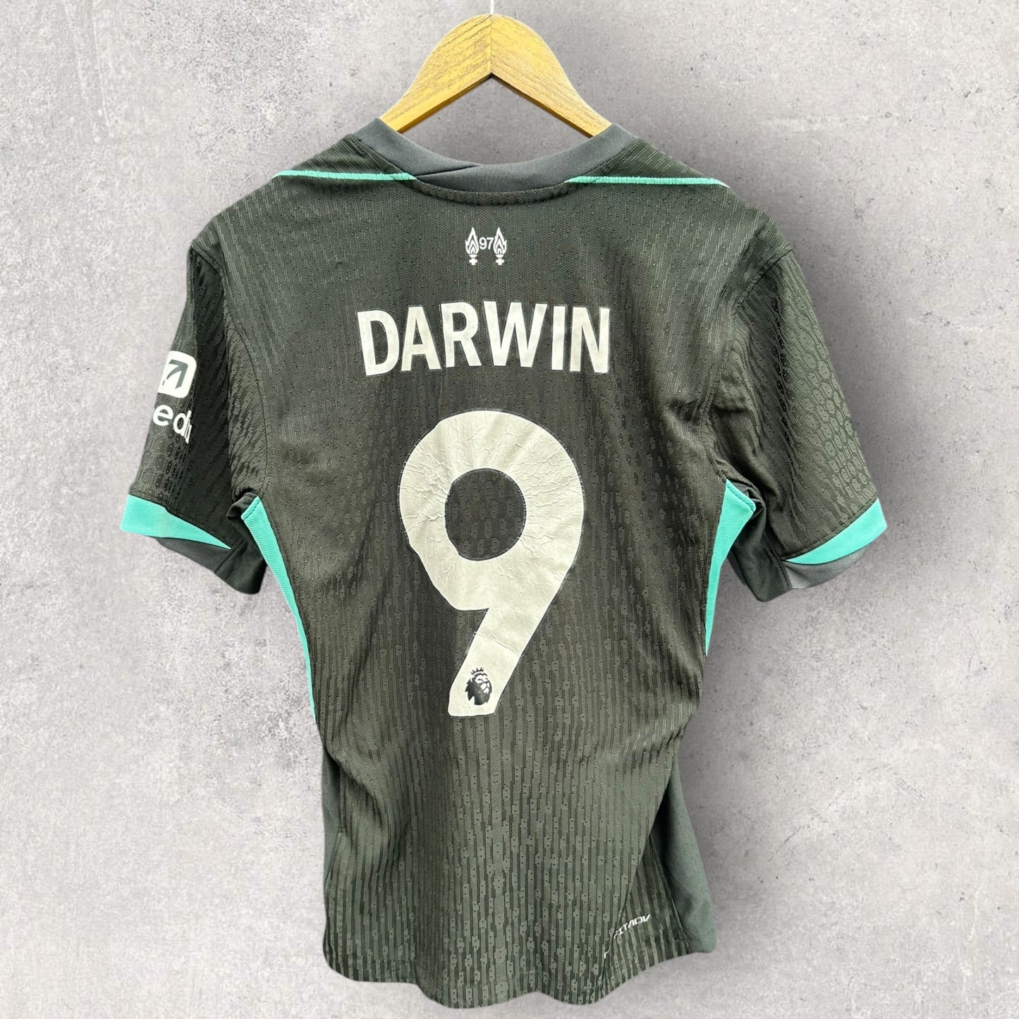 DARWIN NUNEZ LIVERPOOL 2024-2025 AWAY ADV DRI FIT JERSEY