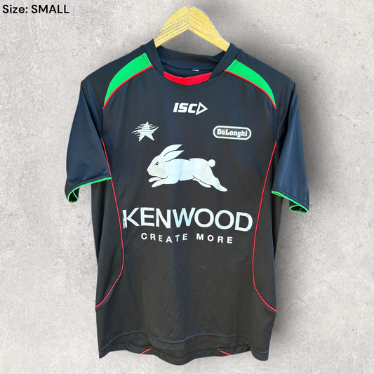 South Sydney Rabbitohs ISC Kenwood NRL Black Training Shirt