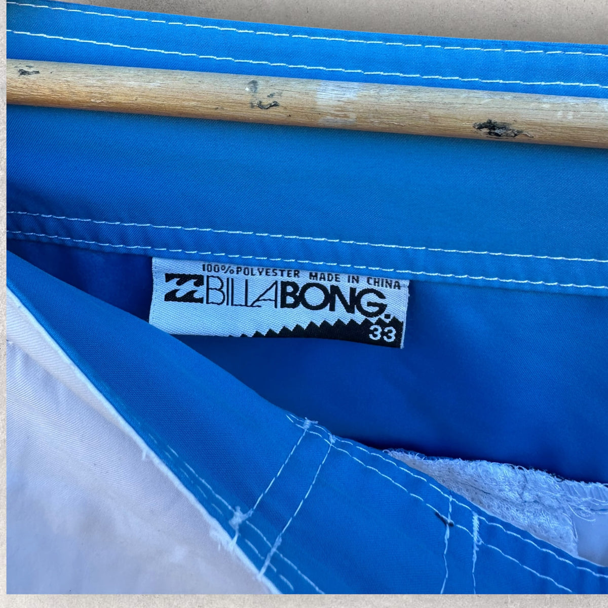 Billabong Surfwear White Board Shorts