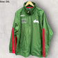 South Sydney Rabbitohs ISC Green Windbreaker Hooded Nrl Rugby League Jacket