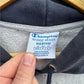 CHAMPION REVERSE WEAVE COLORBLOCK PULLOVER HOODIE SWEATSHIRT