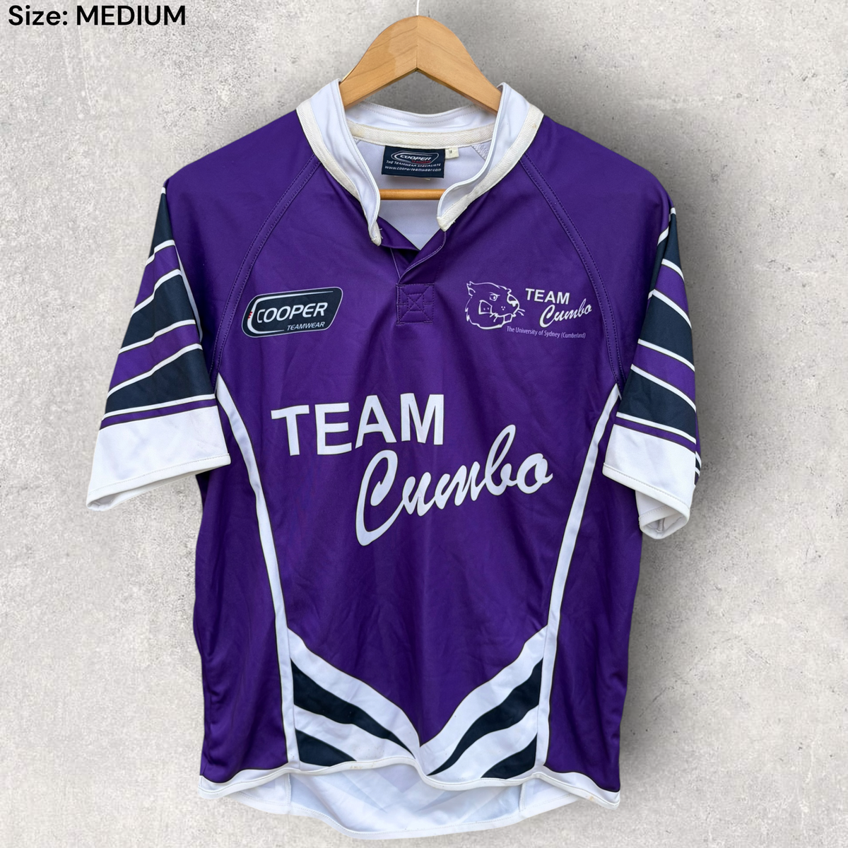 Sydney University Team Cumberland Rugby League Match Jersey