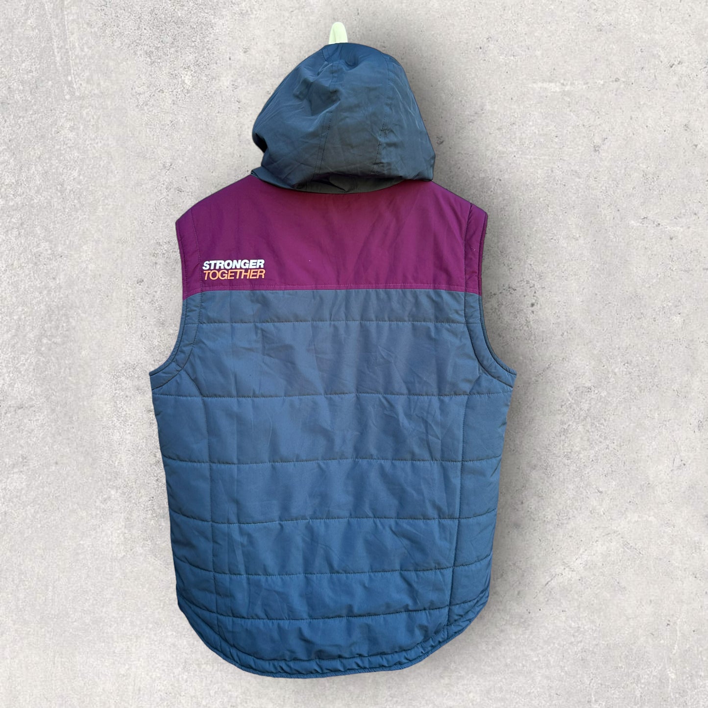 MANLY WARRINGAH SEA EAGLES ISC HOODED PUFFER VEST