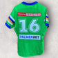 PASAMI SAULO CANBERRA RAIDERS 2024 HOME MATCH WORN + SIGNED JERSEY