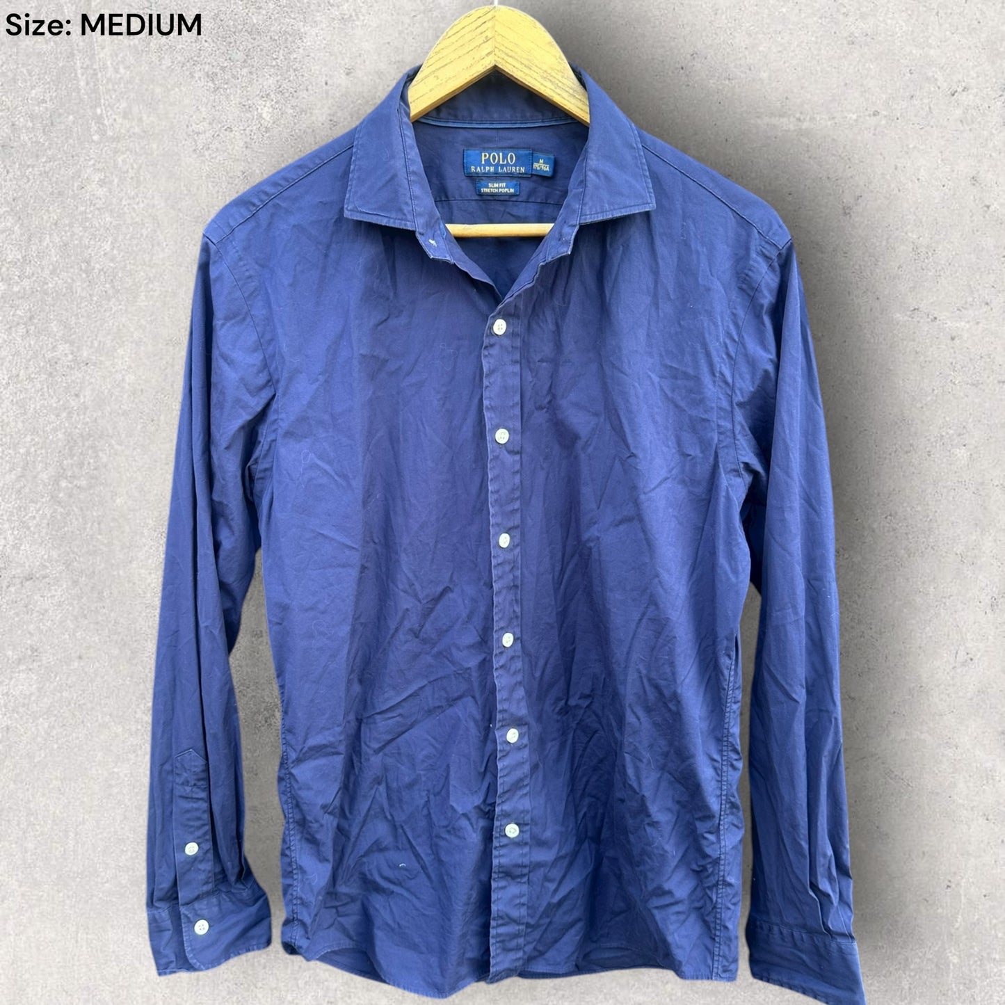 RALPH LAUREN POLO BLUE BLAKE LONG SLEEVE SHIRT