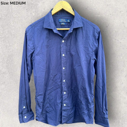 RALPH LAUREN POLO BLUE BLAKE LONG SLEEVE SHIRT