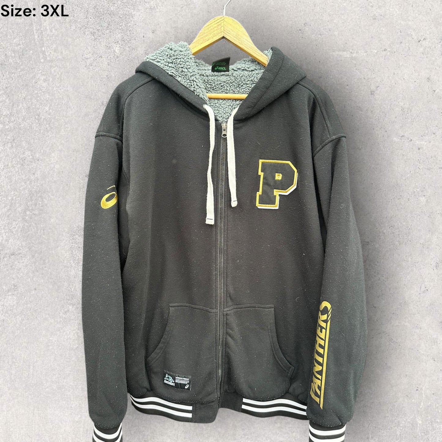 Penrith Panthers ASICS Full Zip Hooded NRL Rugby League Jacket