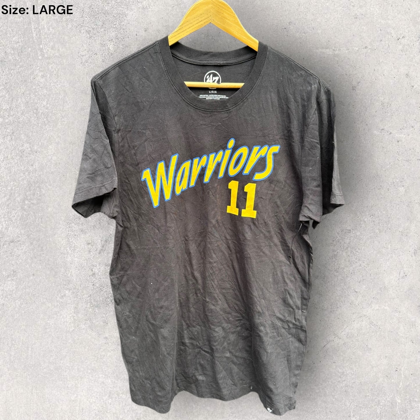 KLAY THOMPSON GOLDEN STATE WARRIORS BLACK NBA SHIRT