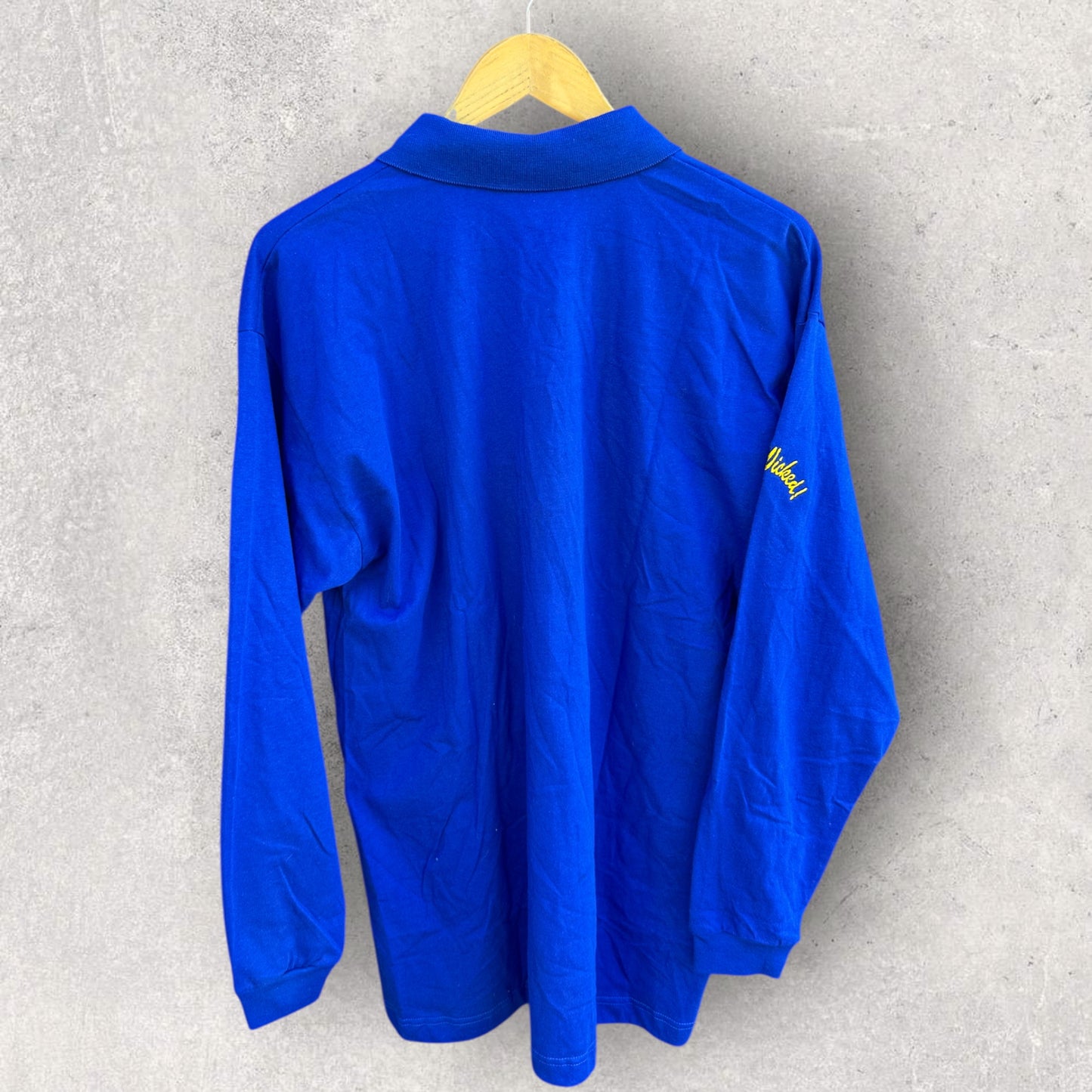 NERDS ‘TOTALLY WICKED’ VINTAGE LONG SLEEVE BLUE SHIRT