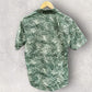 CARHARTT MENS GREEN FLORAL PRINT SHORT SLEEVE SHIRT