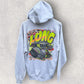 JOHN LONG MOTORSPORT WHITE HOODED JUMPER