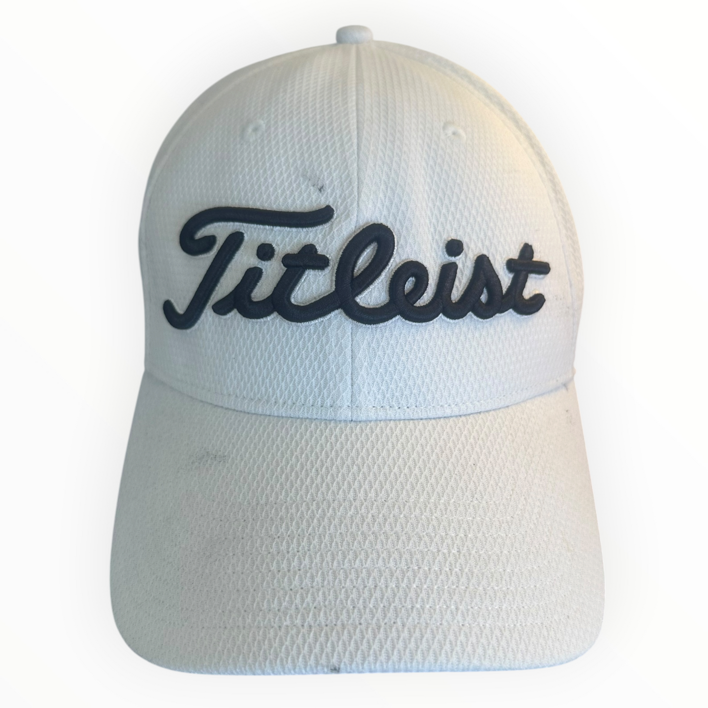 Titleist Pro V1 Deep Back White Fitted Hat - FJ Footjoy
