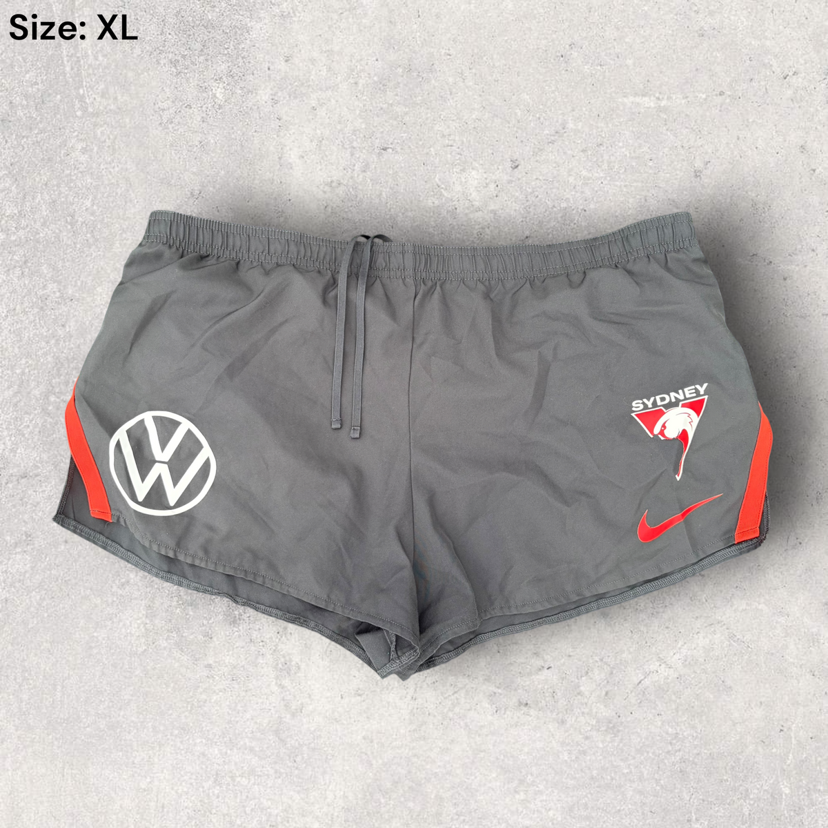 Sydney Swans Nike Grey Training Shorts