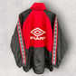 Manchester United UMBRO Vintage Windbreaker Football Jacket