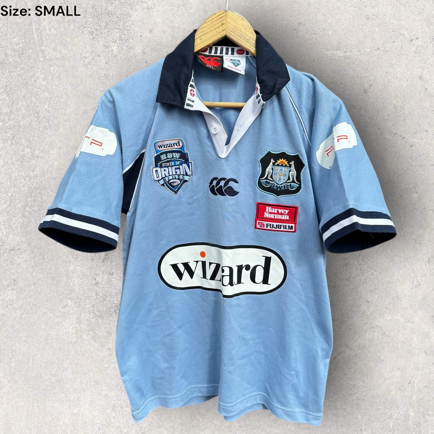 NSW BLUES 2004 STATE OF ORIGIN JERSEY