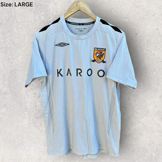 Hull City FC UMBRO 2008 Grey Football Shirt