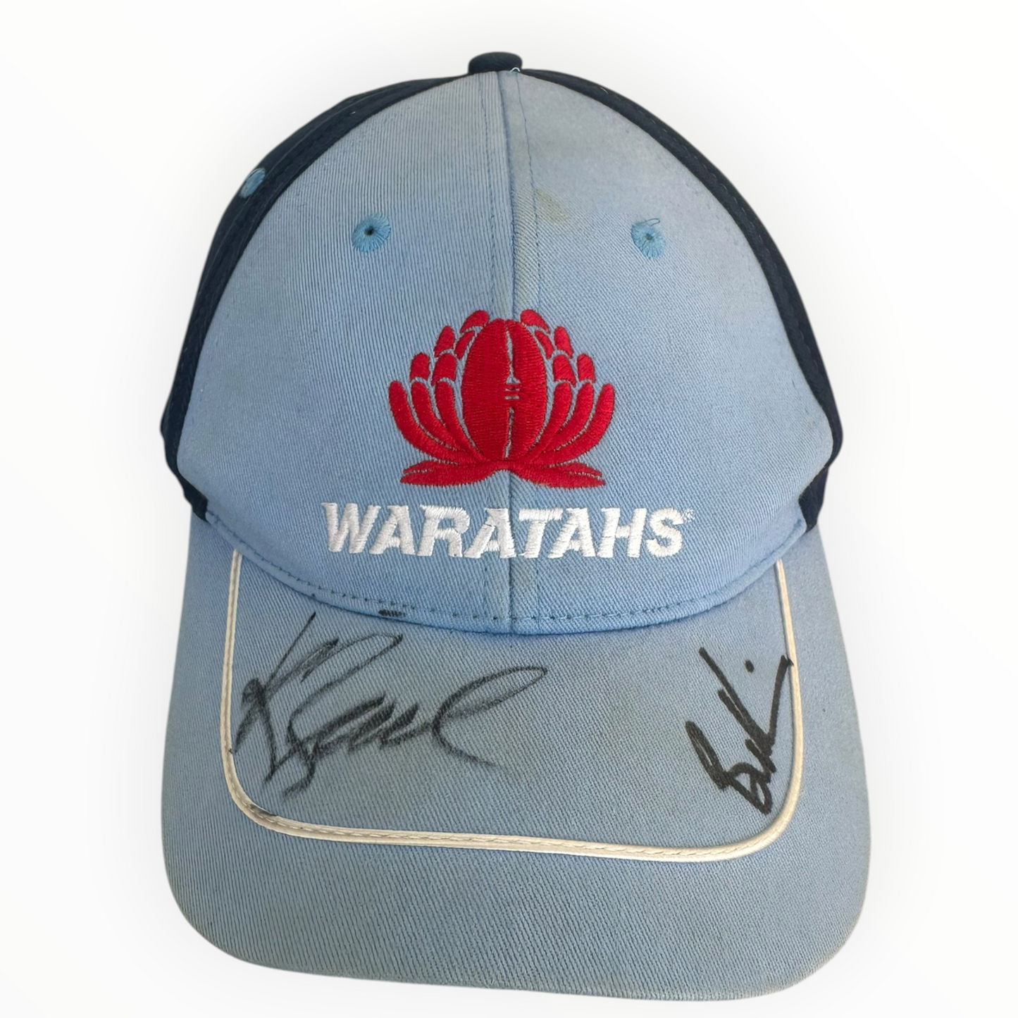 NSW Waratahs 2014 Super Rugby Signed Hat Cap