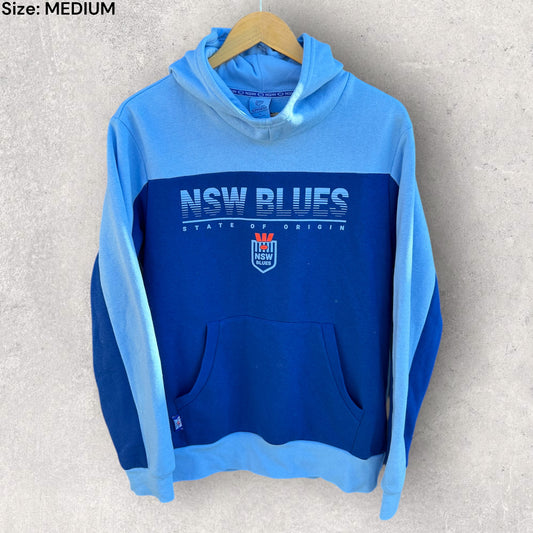 NEW SOUTH WALES BLUES STATE OF ORIGIN HOODED JUMPER