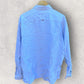 TOMMY HILFIGER BLUE STRIPPED LONG SLEEVE BUTTON UP SHIRT