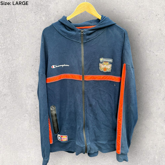 CAIRNS TAIPANS NBL CHAMPION FULL ZIP HOODED JUMPER