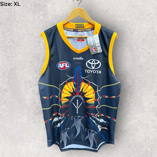 ADELAIDE CROWS 2021 INDIGENOUS GUERNSEY BRAND NEW WITH TAGS