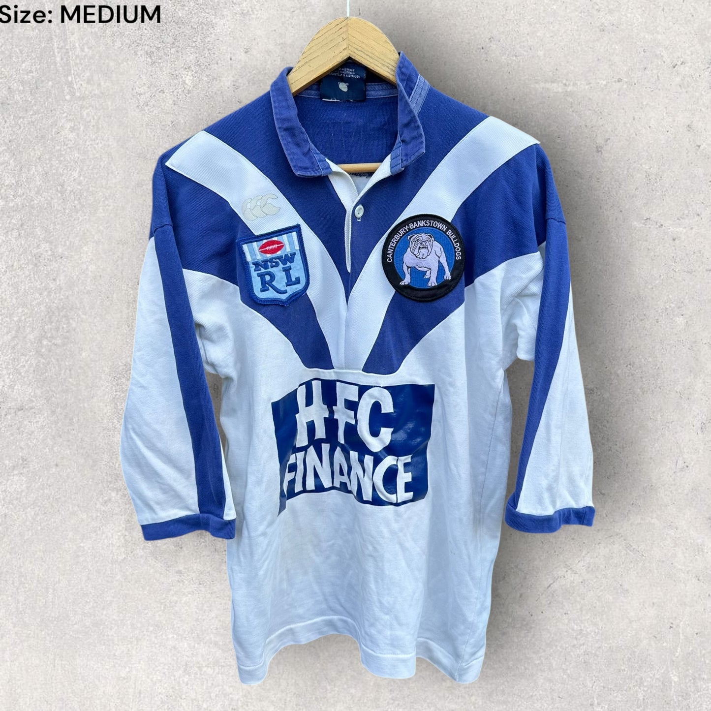 CANTERBURY BULLDOGS 1986 VINTAGE CANTERBURY JERSEY