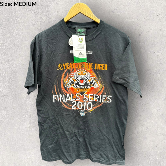 WESTS TIGERS 2010 FINALS SERIES SHIRT BRAND NEW WITH TAGS