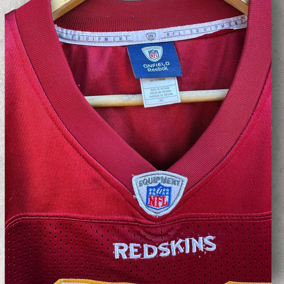 Sean Taylor Washington Redskins On Field NFL Reebok Jersey