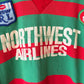 South Sydney Rabbitohs 1993 Canterbury Northwest Airlines Home Vintage Jersey