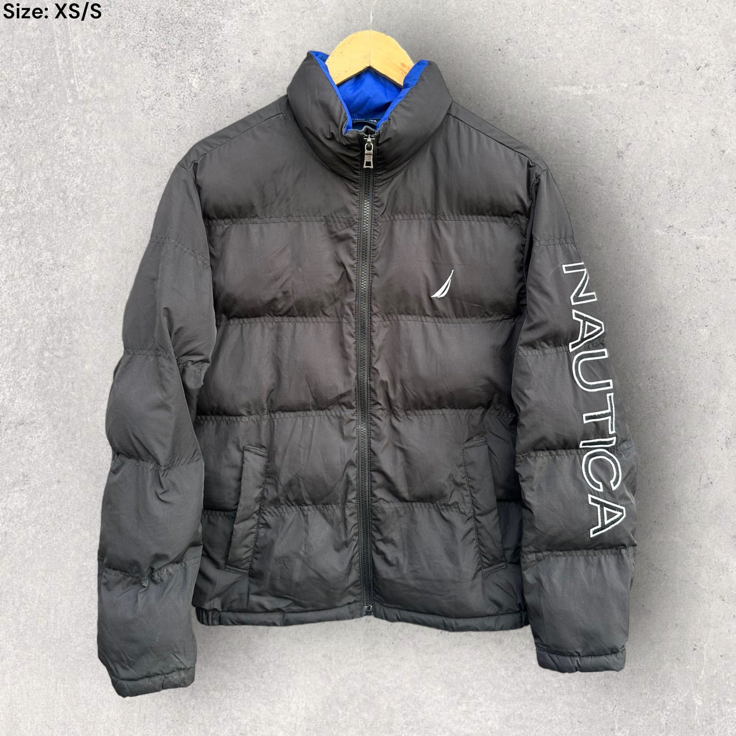 NAUTICA BLACK PUFFER JACKET