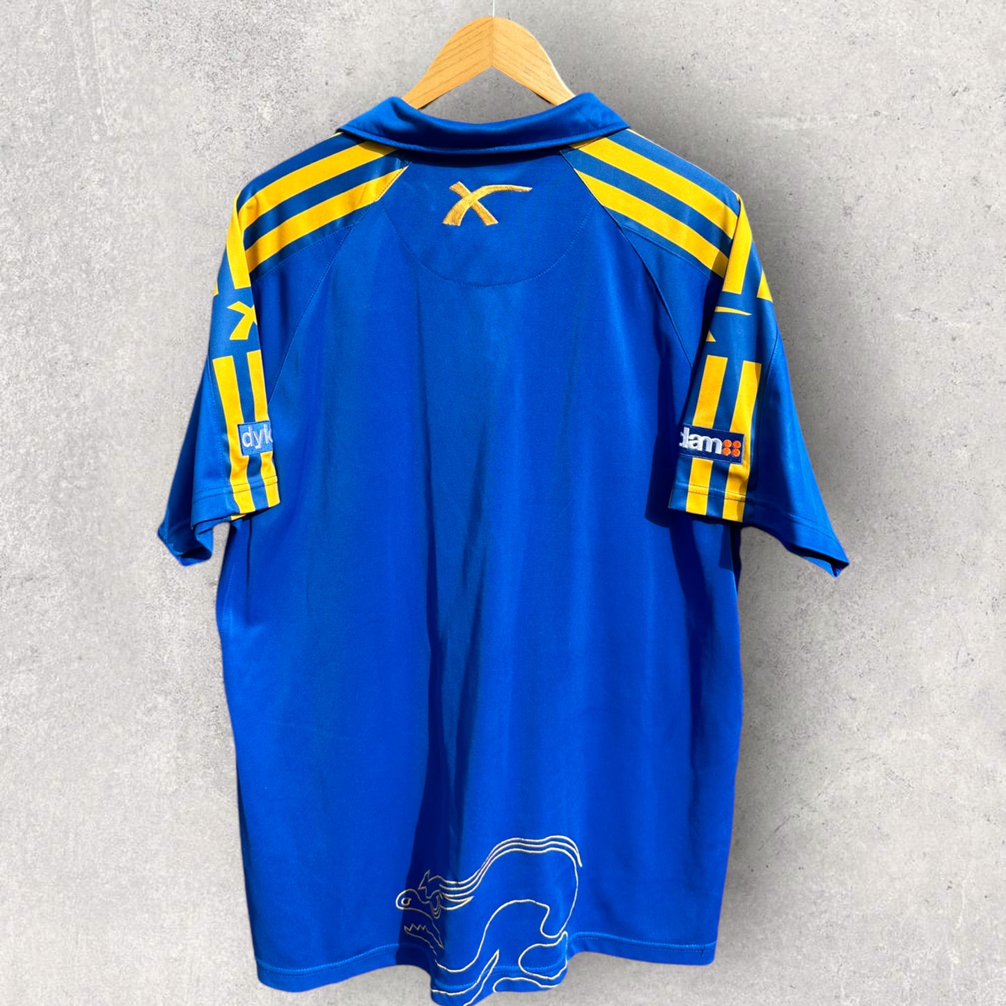 PARRAMATTA EELS X-BLADES MEDIA POLO SHIRT