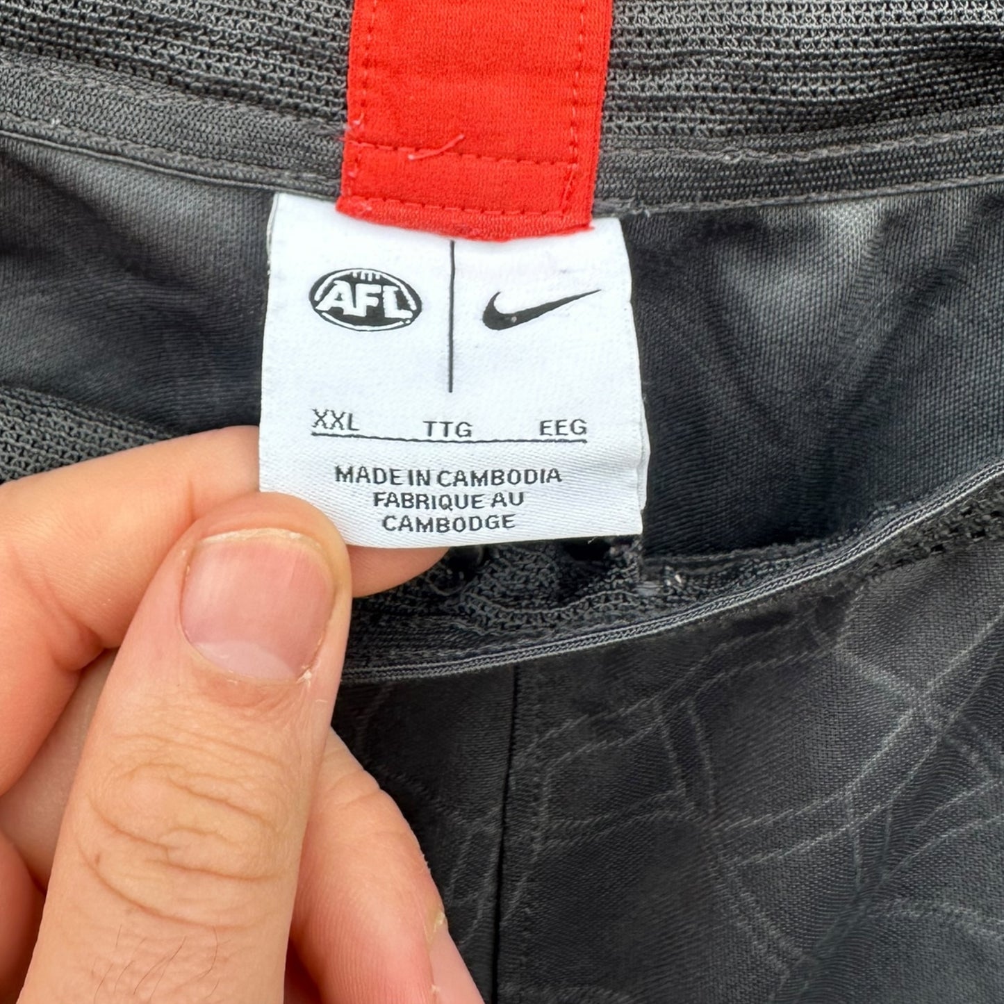 Sydney Swans Nike Grey Training Shorts