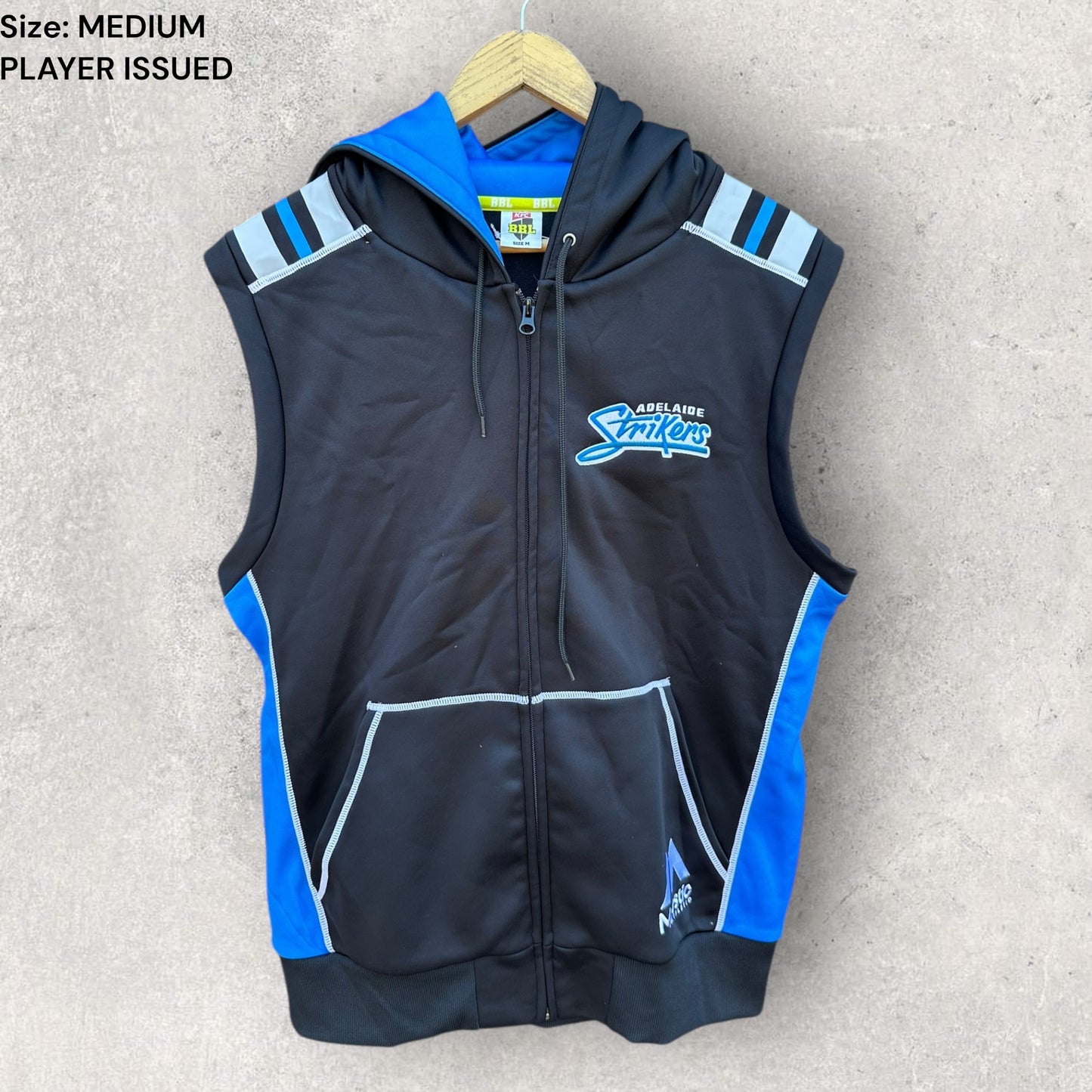 ADELAIDE STRIKERS SLEEVELESS VEST PLAYER ISSUED