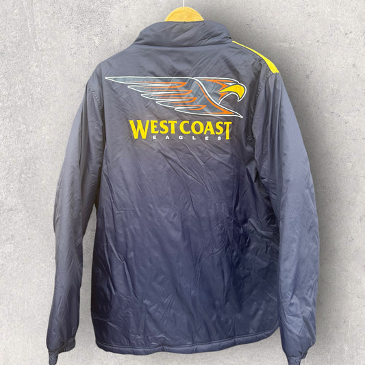 WEST COAST EAGLES FULL ZIP BLUE JACKET