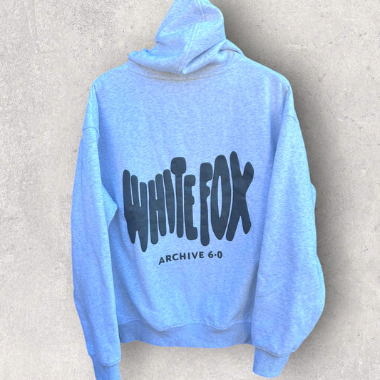 WHITE FOX CANT COMPLAIN ARCHIVE 6.0 GREY PULLOVER JUMPER