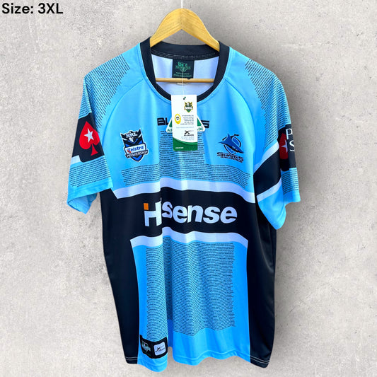 CRONULLA SHARKS 2011 MEMBERS JERSEY BRAND NEW WITH TAGS