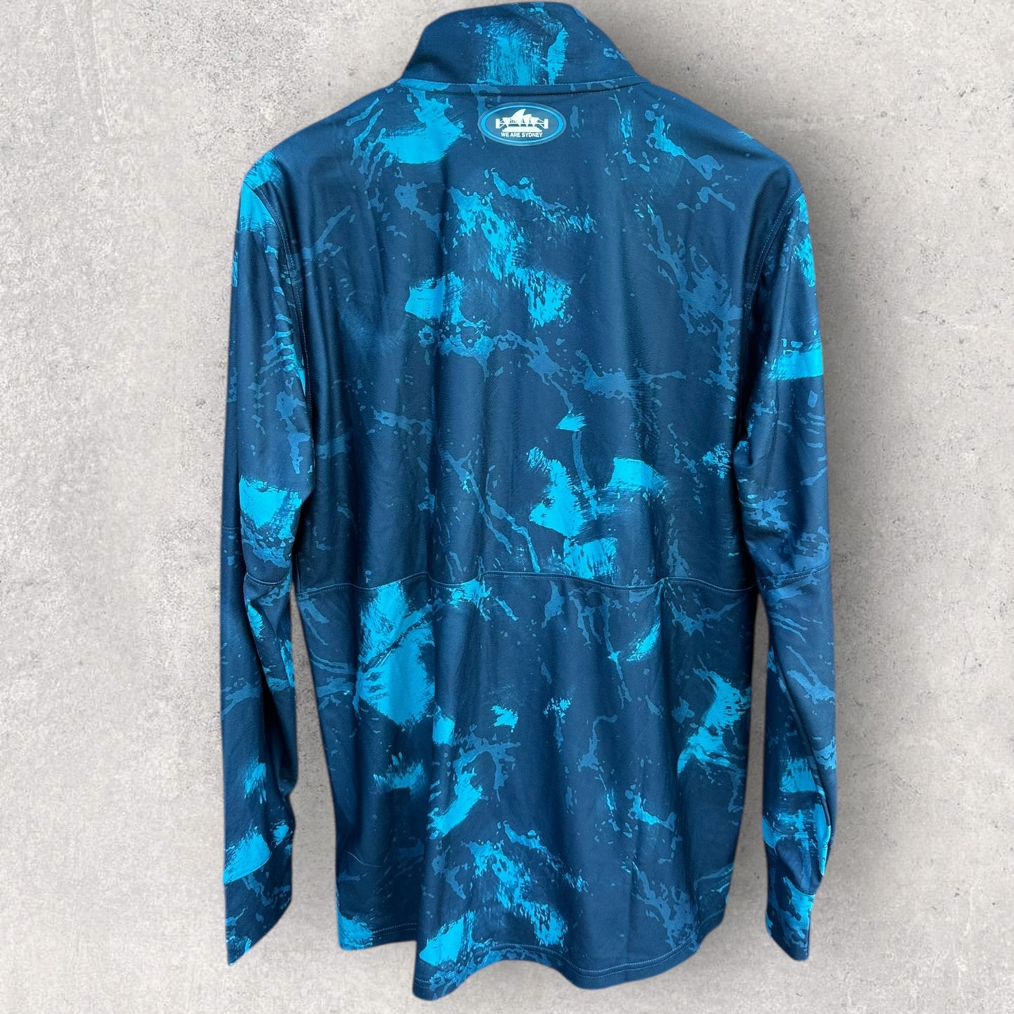 SYDNEY FC 2023-2024 UNDER ARMOUR FULL ZIP FOOTBALL JACKET