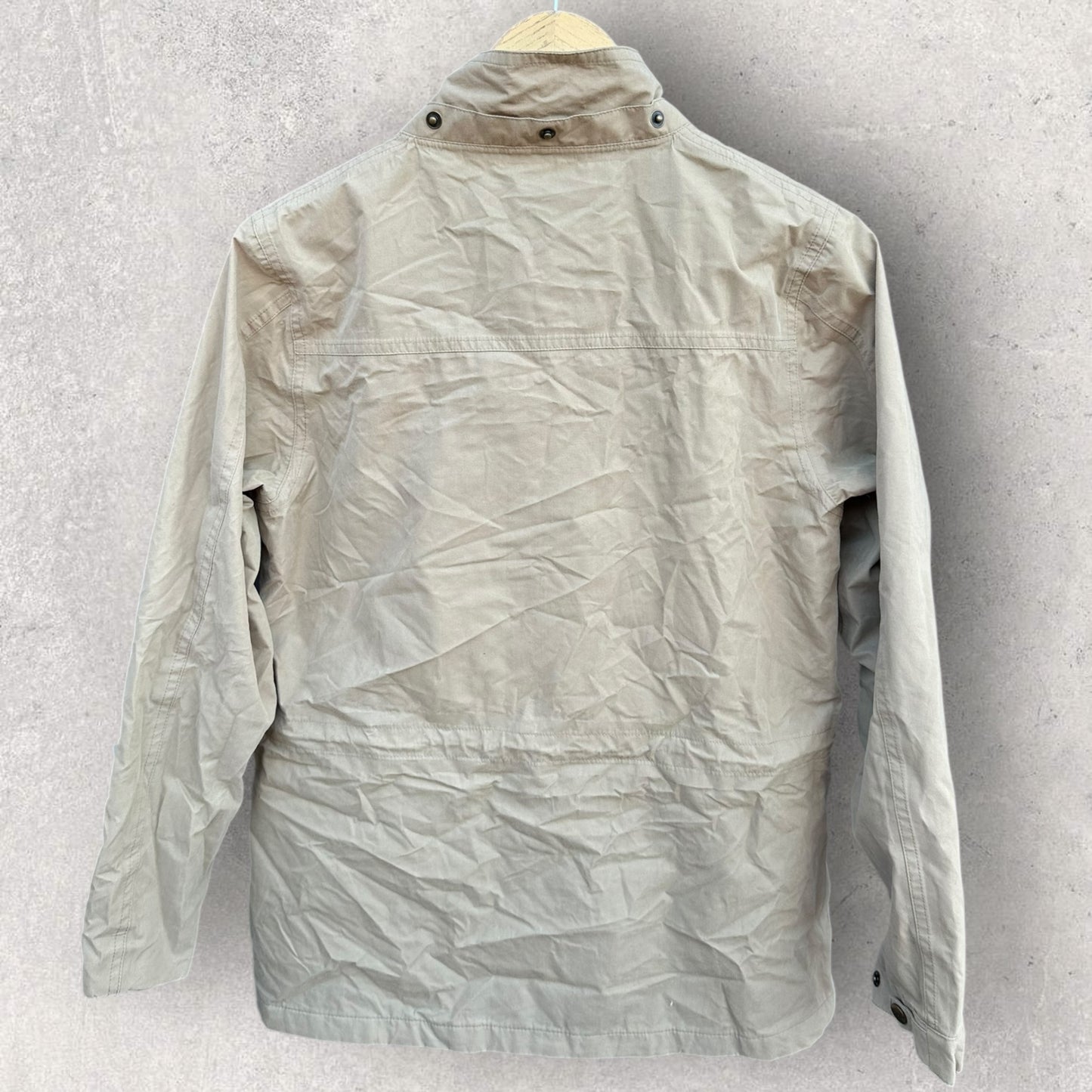 RM WILLIAMS STOCKYARD LADIES BEIGE BUTTON UP JACKET