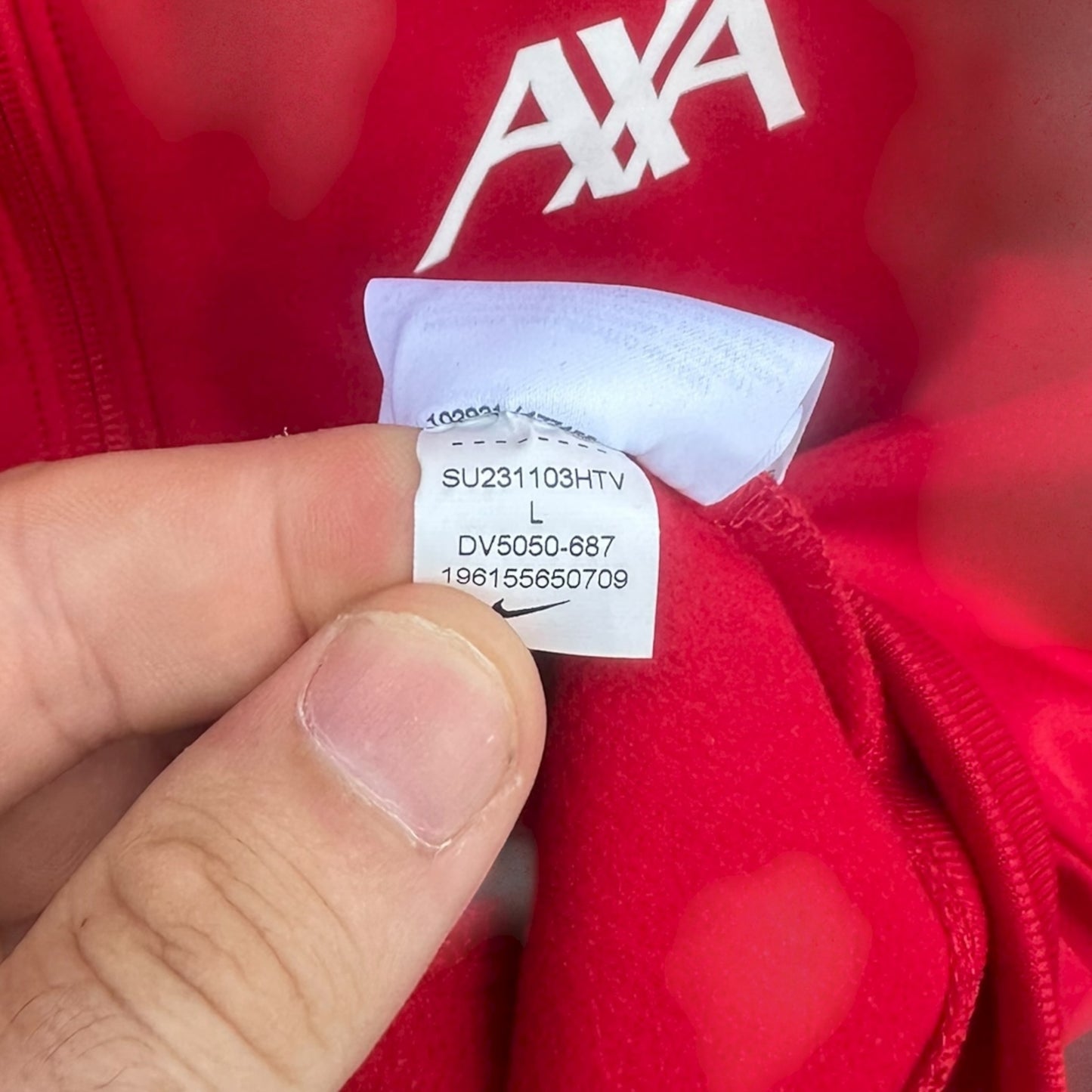 LIVERPOOL FC 2023-2024 NIKE ANTHEM RED JACKET