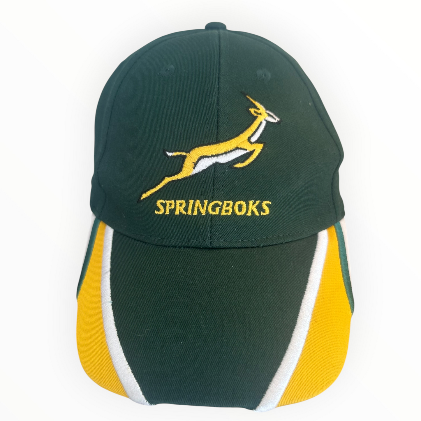 South Africa Springboks Rugby Union Green Baseball Hat Cap