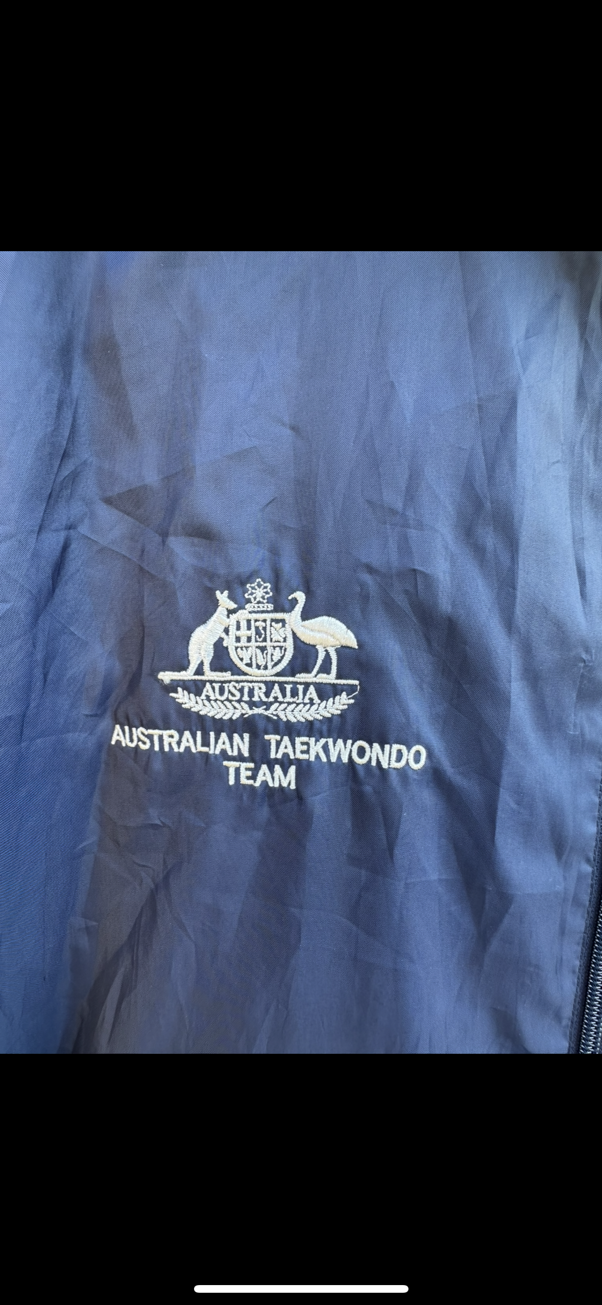 Australian Taekwondo Team Vintage Nike Windbreaker Hooded Jacket Issued to Hassan Iskander