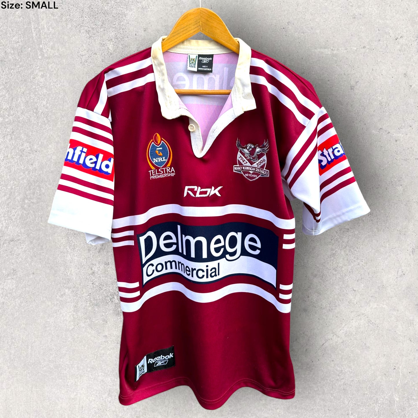 MANLY WARRINGAH SEA EAGLES 2006 HOME JERSEY