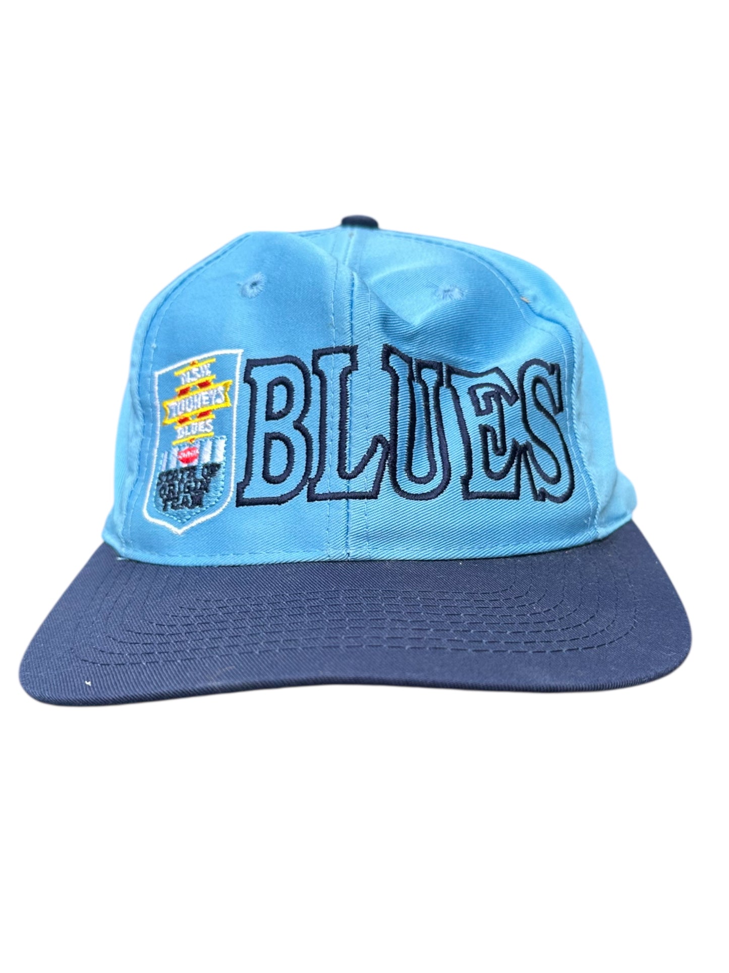 NSW BLUES VINTAGE AUSTRALIAN RUGBY LEAGUE SNAPBACK HAT